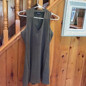 olive green express dress!